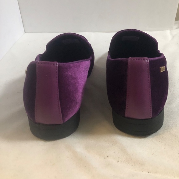 UUbris Purple Velvet Slip On - 65
